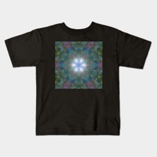 300L, Colorful Abstract Geometric Zen Unique Original Contemporary Kids T-Shirt